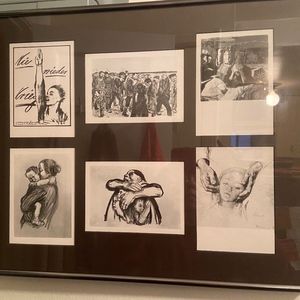 Kathe Kollwitz Mounted Postcards